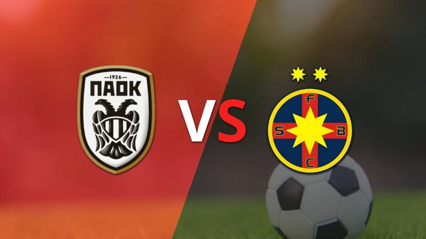 ¡Inició el complemento! FC Steaua Bucarest derrota a PAOK por 1-0