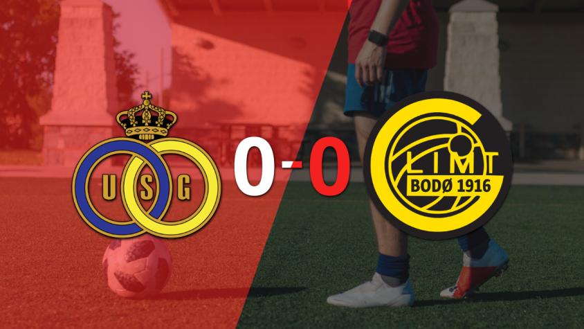 U. Saint-Gilloise y FK Bodo/Glimt terminaron sin goles