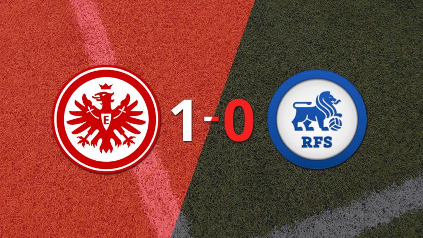Eintracht Frankfurt le ganó 1-0 a RFS Rigas
