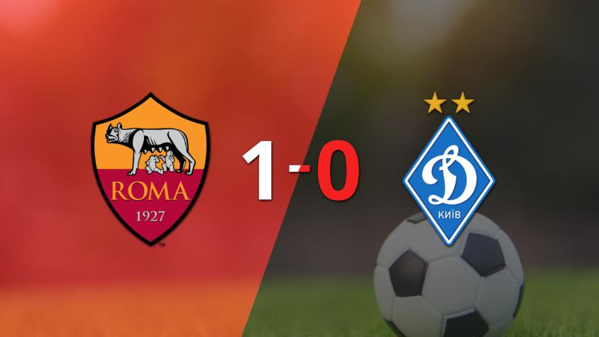 Roma derrotó 1-0 a Dynamo Kyev con un penal de Artem Dovbyk