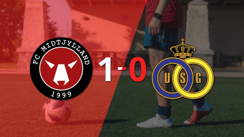 U. Saint-Gilloise no pudo con Midtjylland y cayó 1-0