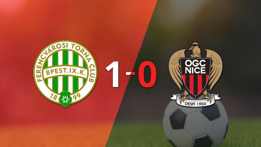 Ferencváros venció a Nice con un gol en contra