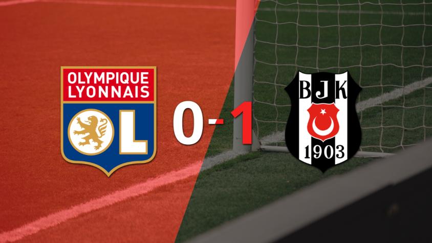 Gedson le dio la victoria a Besiktas ante Olympique Lyon