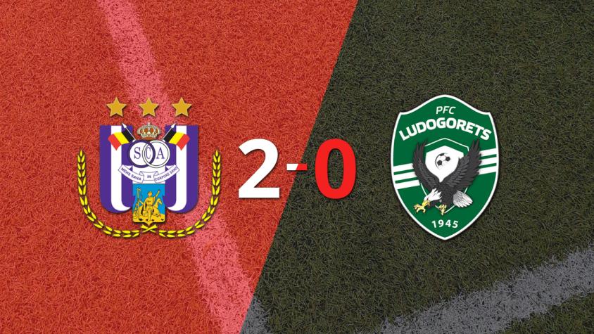 Anderlecht deja a Ludogorets en cero con un triunfo 2-0