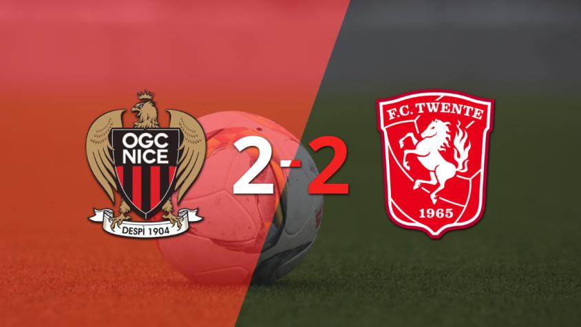 Mohamed-Ali Cho rescata a Nice con un gol agónico ante FC Twente