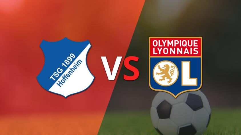 En el estadio PreZero Arena Olympique Lyon le empató el partido a Hoffenheim