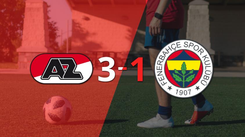 AZ Alkmaar paseó a Fenerbahçe y selló su triunfo 3 a 1
