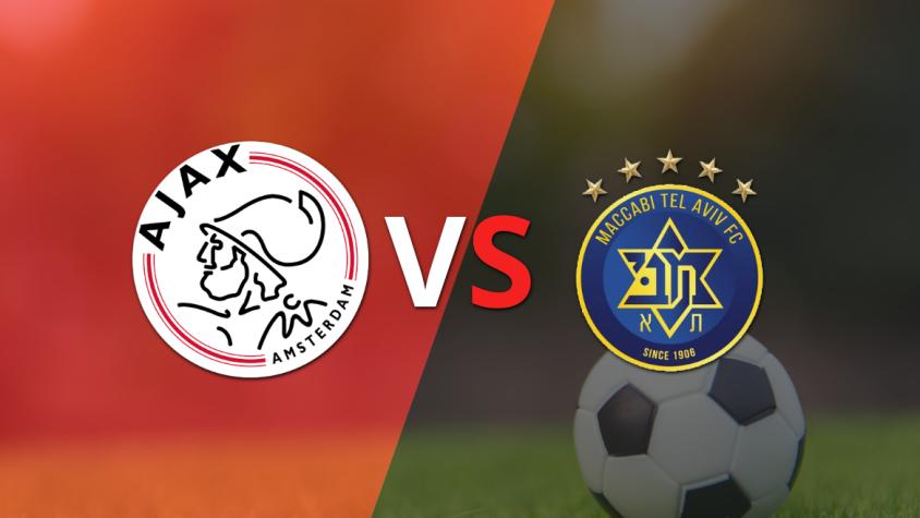 Con goleada, Ajax conquista la victoria ante Maccabi Tel-Aviv