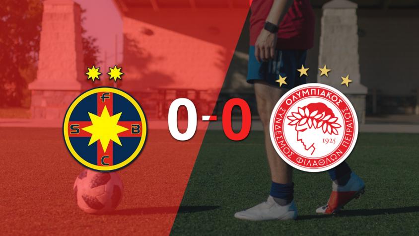 FC Steaua Bucarest y Olympiacos terminaron sin goles