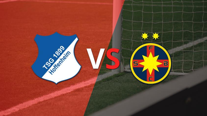 Se juega el segundo tiempo del empate en 0 entre Hoffenheim y FC Steaua Bucarest