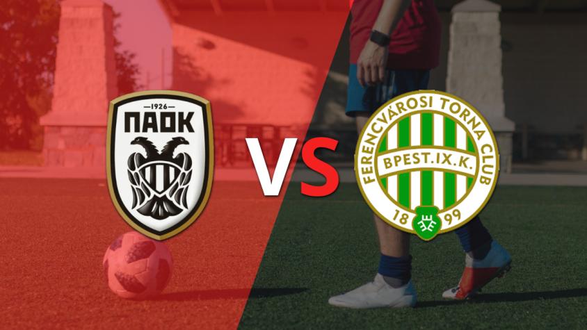 PAOK es el dueño del partido y vence a Ferencváros 4-0