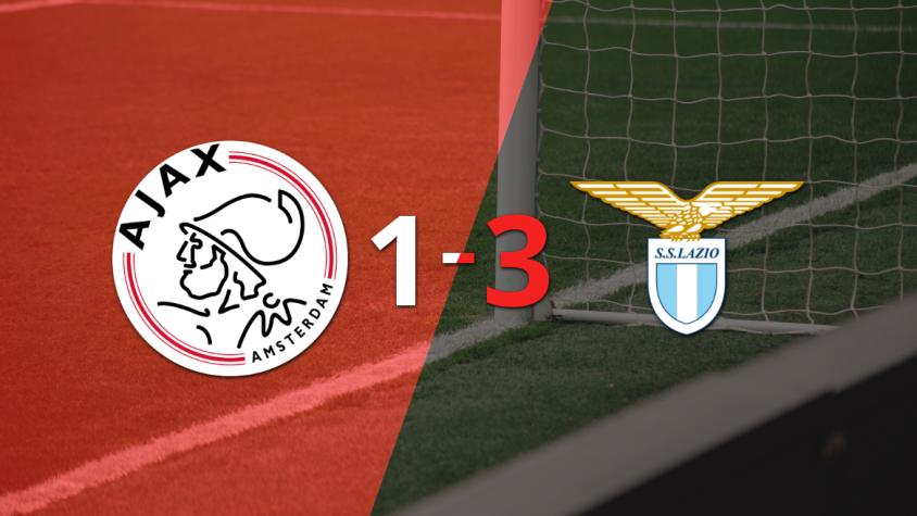 Lazio conquista la victoria ante Ajax con un contundente 3 a 1