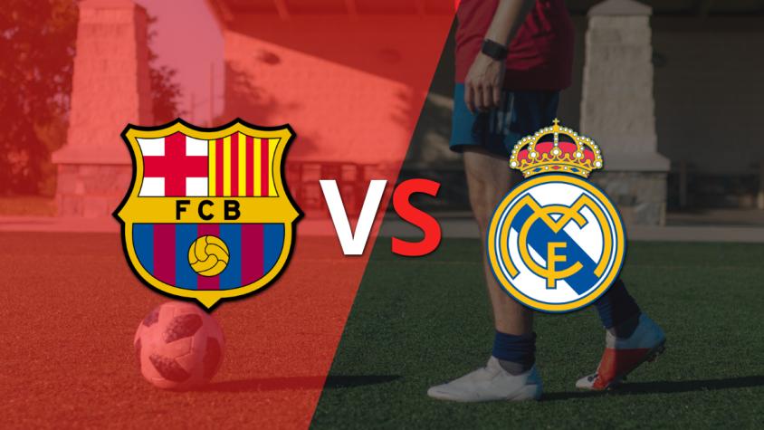 Barcelona le empató a Real Madrid en la agonía del partido
