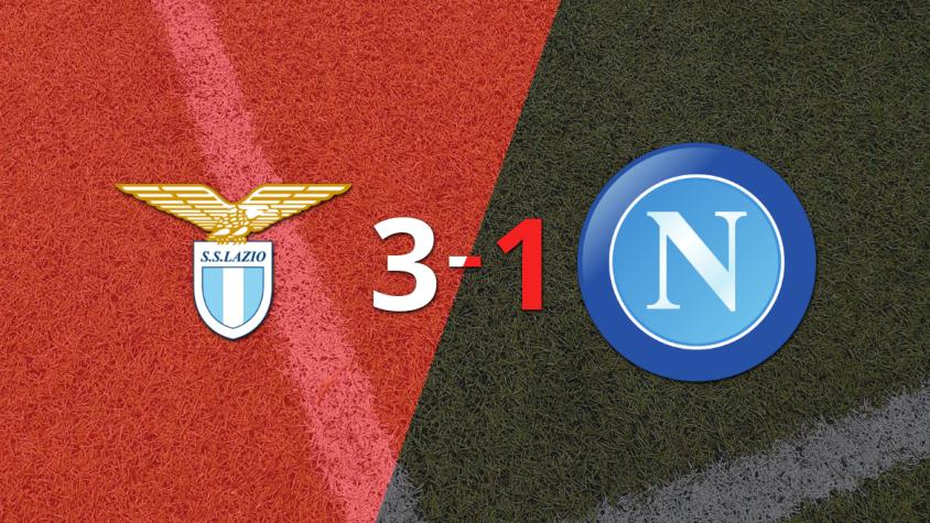 Napoli cayó con Lazio y no clasificó a Cuartos de Final