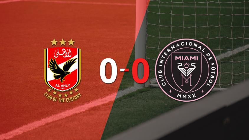 Al Ahly no pudo con Inter Miami y empataron sin goles