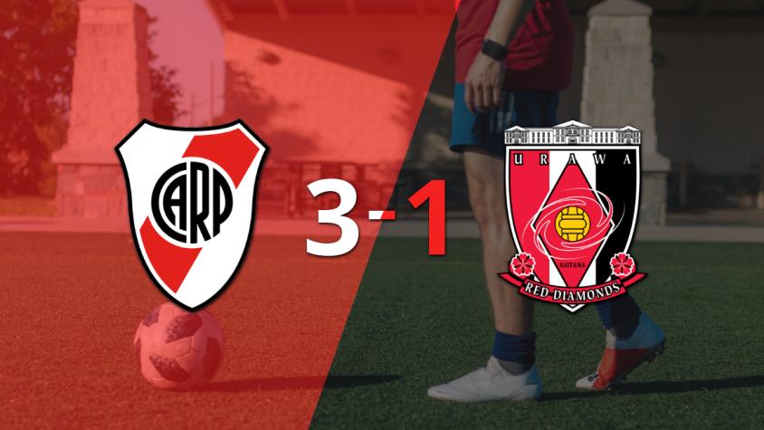 Contundente victoria de River Plate sobre Urawa