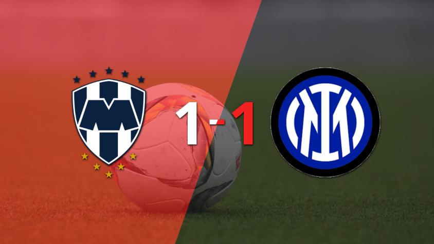 CF Monterrey e Inter igualaron 1 a 1
