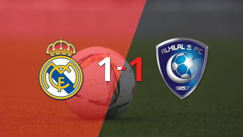 Reparto de puntos en el empate a uno entre Real Madrid y Al-Hilal