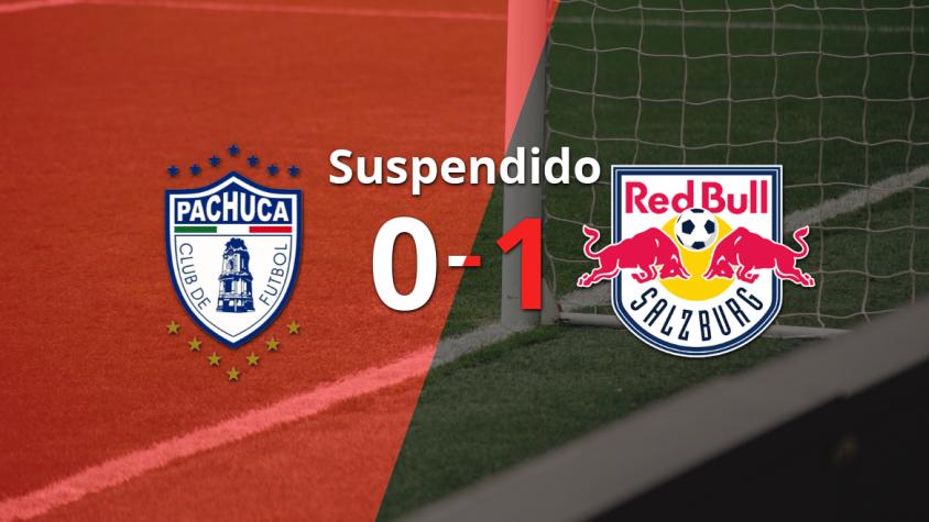 Se ha suspendido el partido entre Red Bull Salzburgo y Pachuca