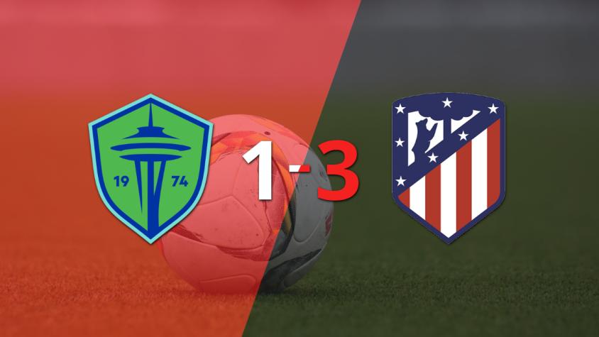 Pablo Barrios sentenció el triunfo de Atlético de Madrid ante Seattle Sounders con doblete