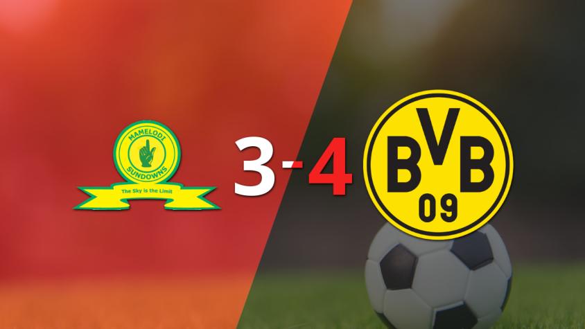 Feria de goles en el triunfo de Borussia Dortmund sobre Mamelodi Sundowns