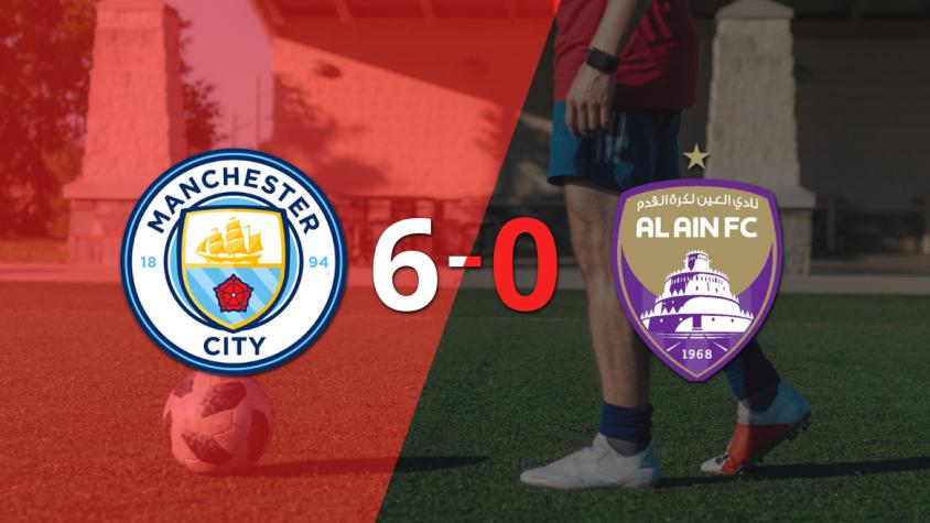 Manchester City derrotó sin complicaciones a Al-Ain con doblete de Ilkay Gündogan