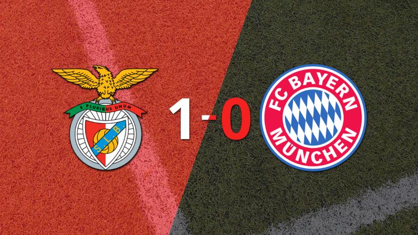 Benfica le ganó 1-0 a Bayern Múnich