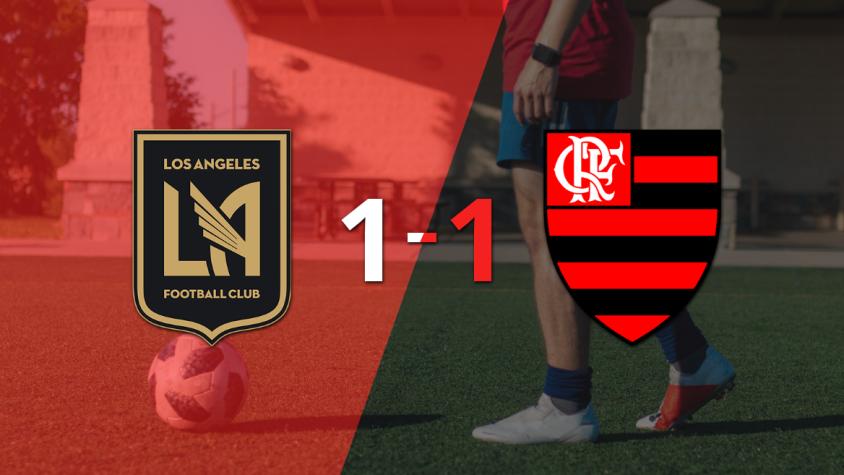 Empate agónico de Flamengo ante Los Angeles FC con un decisivo gol de Wallace Yan