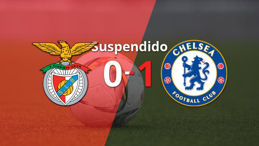 Suspendido el partido entre Chelsea y Benfica
