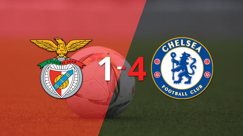 Benfica cayó 4 a 1 y no logró clasificar a Cuartos de Final