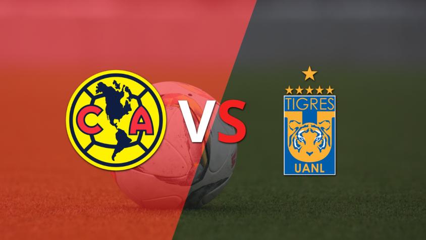 Tigres enfrenta a Club América para subirse a la cima