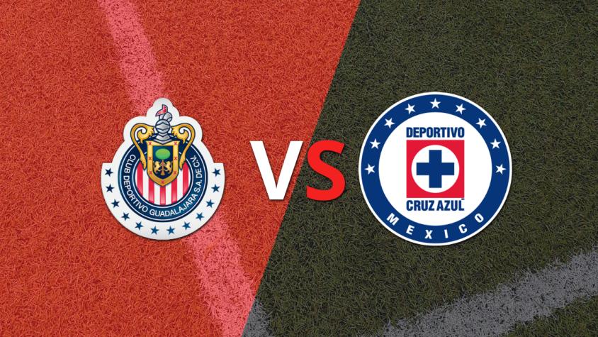 Cruz Azul llega al complemento como ganador parcial por 1-0