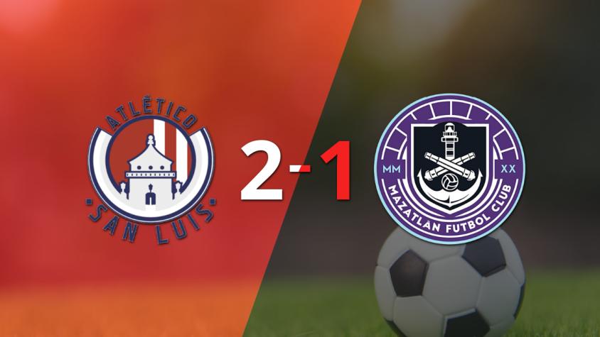 Mazatlán fue relegado por Atl. de San Luis en una derrota por 2-1 