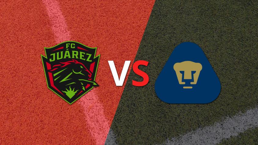 FC Juárez y Pumas UNAM se miden por la play-In 2