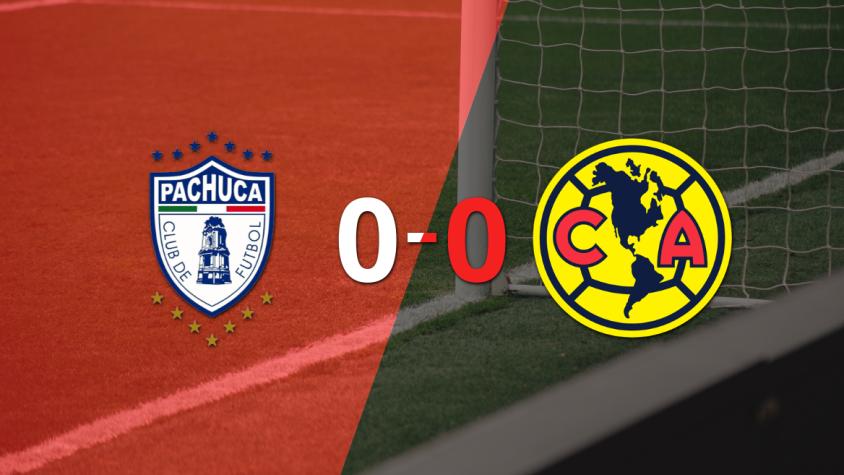 Con un empate 0 a 0, Pachuca y Club América definen todo en el partido de vuelta
