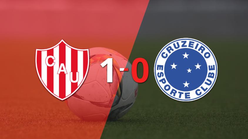 Unión venció a Cruzeiro 1 a 0 en el estadio de la Avenida con un gol agónico