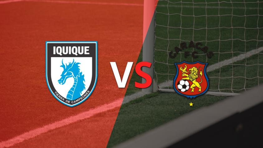 Caracas se enfrentará a Deportes Iquique por la fecha 1 del grupo H