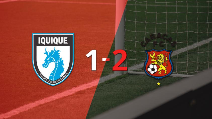 Caracas remonta el partido con Deportes Iquique y sella el triunfo 2 a 1