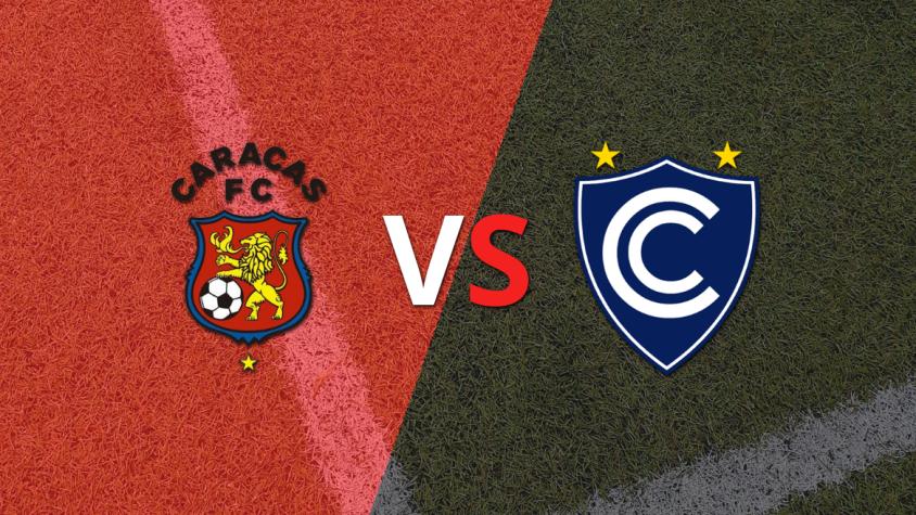 Caracas empata el partido ante Cienciano