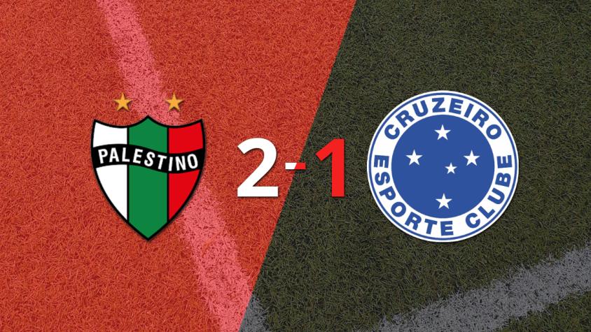 Palestino obtiene una victoria 2-1 contra Cruzeiro con un gol agónico