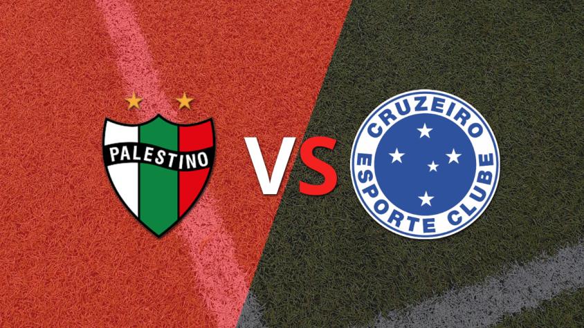 Palestino y Cruzeiro se miden por la fecha 3 del grupo E