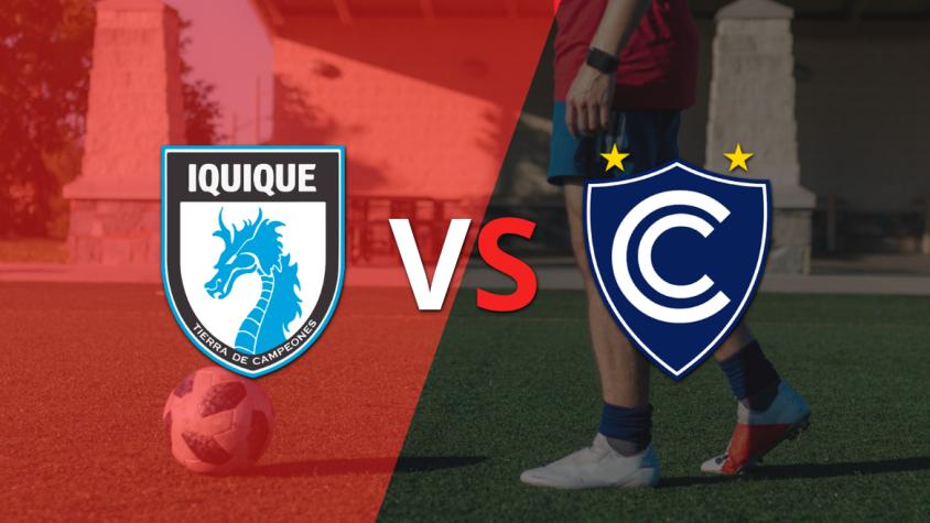 Por la fecha 3 del grupo H se enfrentarán Deportes Iquique y Cienciano