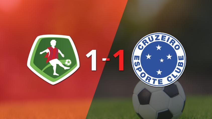 Empate a uno entre Mushuc Runa y Cruzeiro