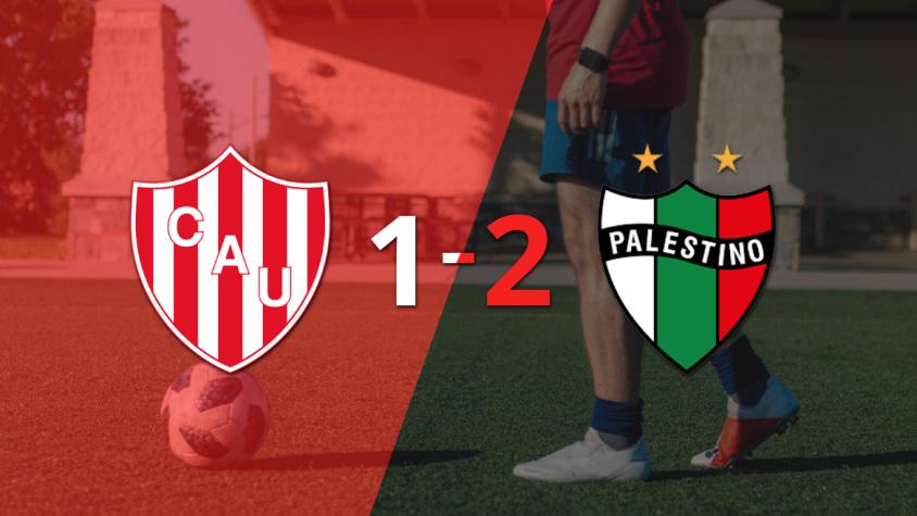 Palestino da vuelta el marcador y triunfa 2 a 1 sobre Unión con gol agónico