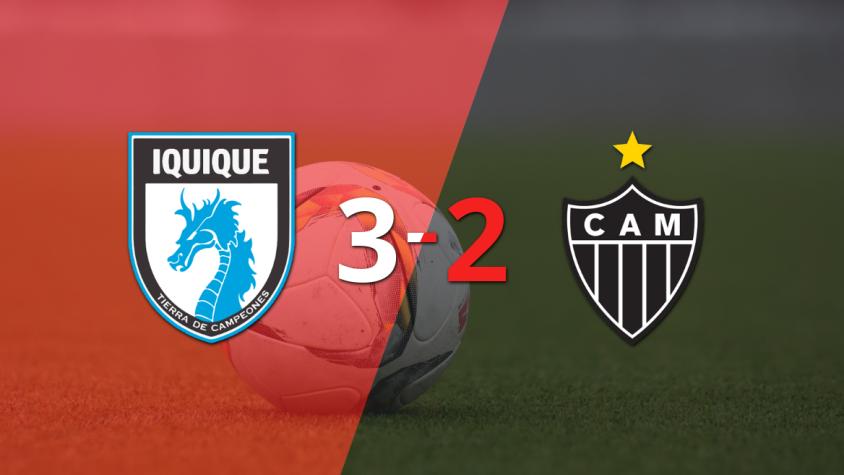Álvaro Ramos sentenció el triunfo de Deportes Iquique ante Atlético Mineiro con doblete 