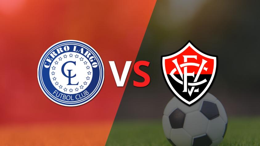 Cerro Largo y Vitória empatan sin goles en el inicio del segundo tiempo