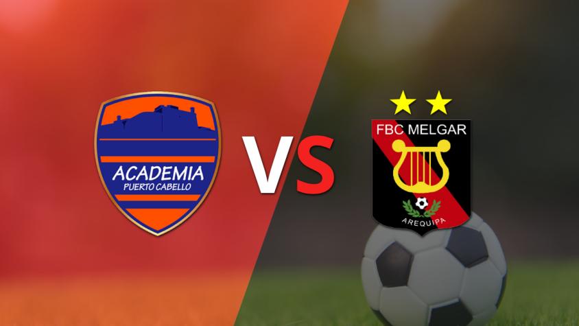 Puerto Cabello y Melgar se mantienen sin goles al finalizar el primer tiempo