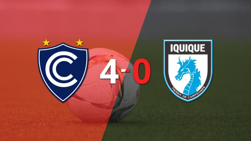 Los dobletes de Gaspar Gentile y Osnar Noronha llevan a Cienciano a la victoria 4-0 sobre Deportes Iquique