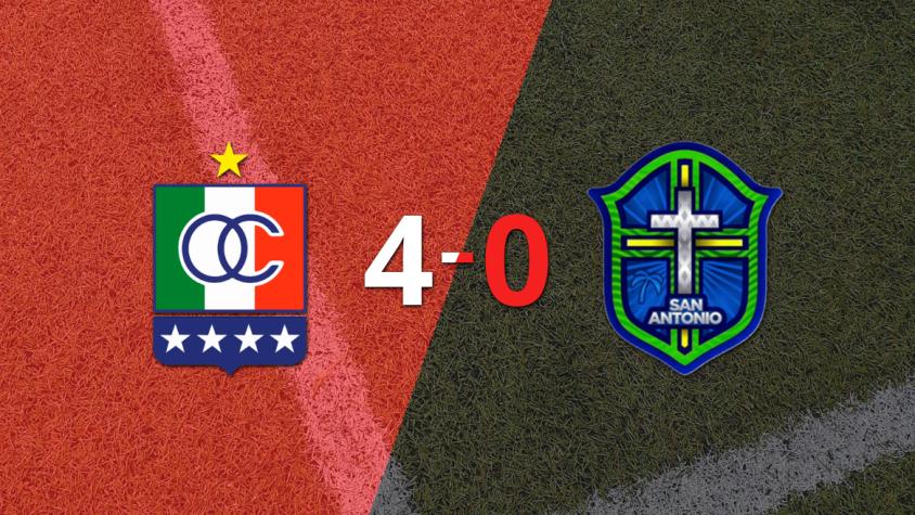 Once Caldas dio la batalla, goleó a San Antonio Bulo Bulo y clasificó a Octavos de Final