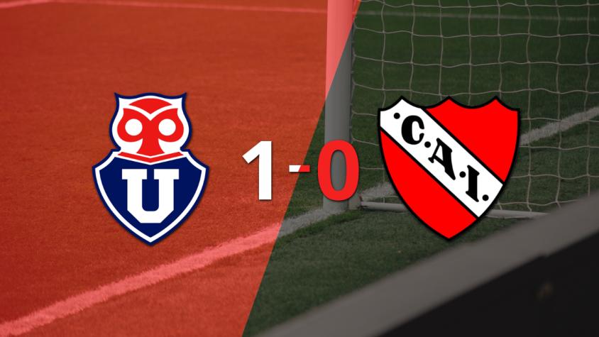Universidad de Chile le ganó en la ida a Independiente